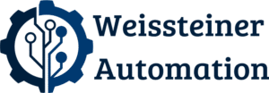 Logo von Weissteiner Automation mit Schrift